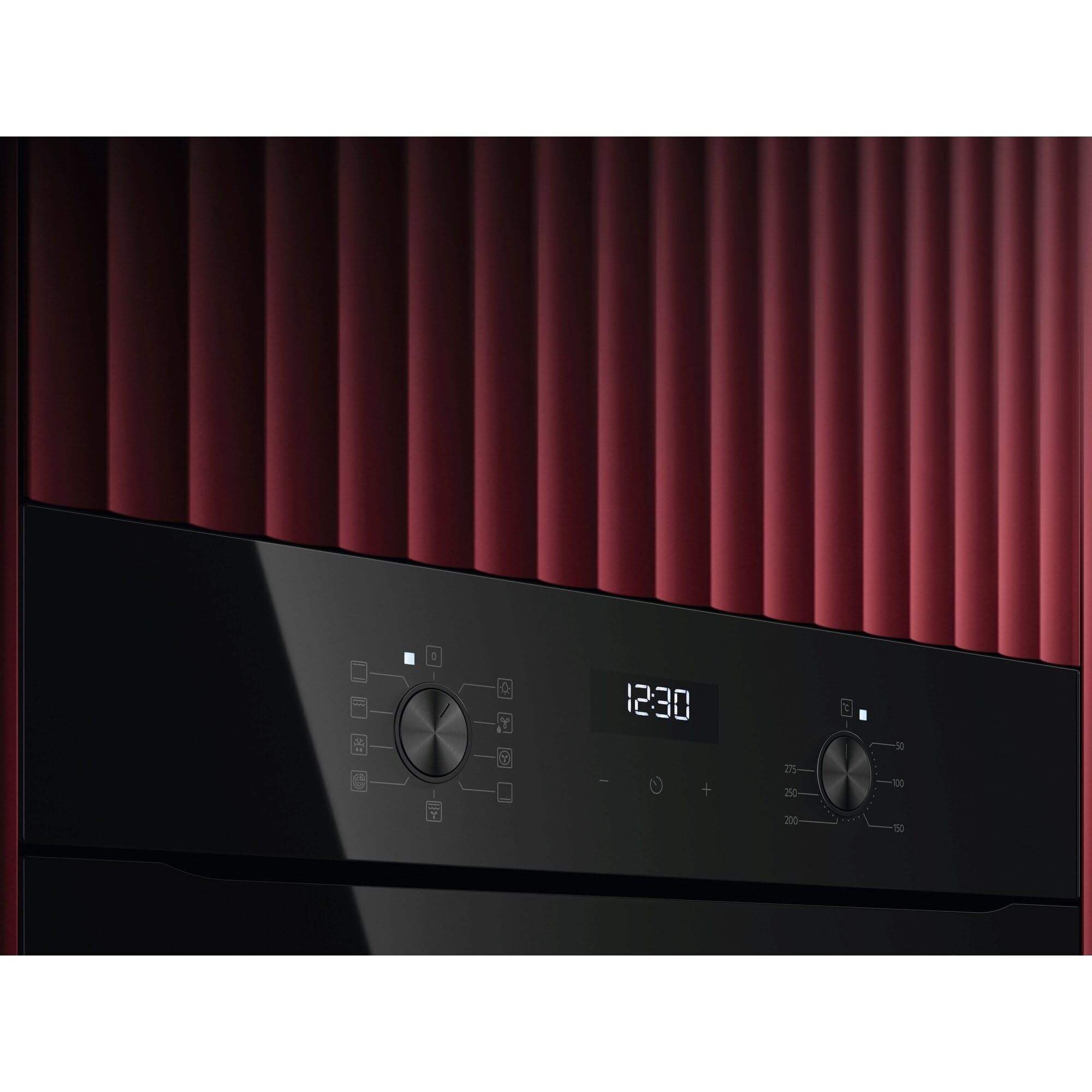 AEG TU5AB20WSK Horno Multifunción 72L, Aqua Clean, LED, Cocción Multinivel, Negro