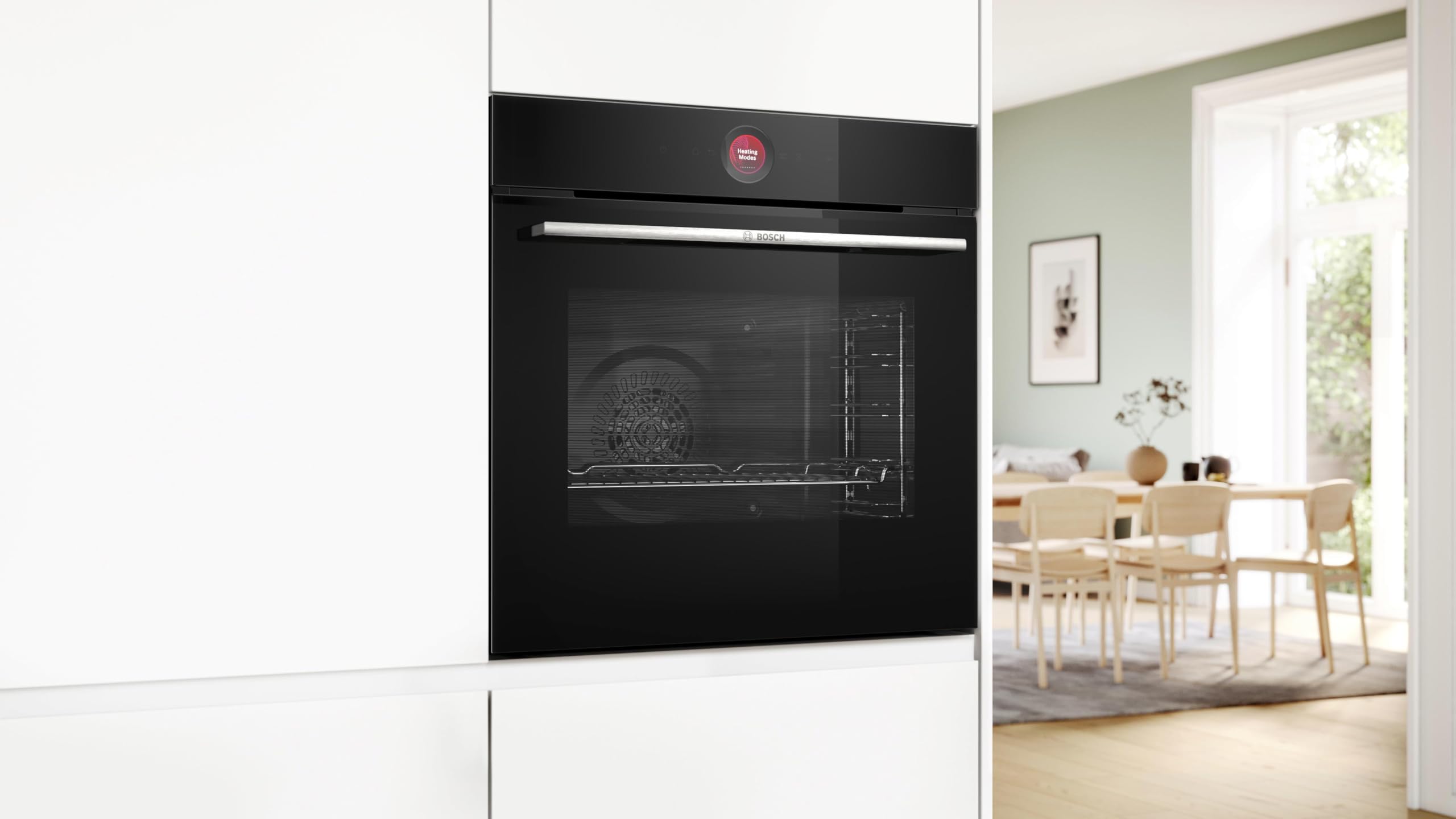 Bosch Serie 8 HBG7741B1 Horno Multifunción 60cm, TFT, AirFry, Pirólisis, Home Connect, Negro