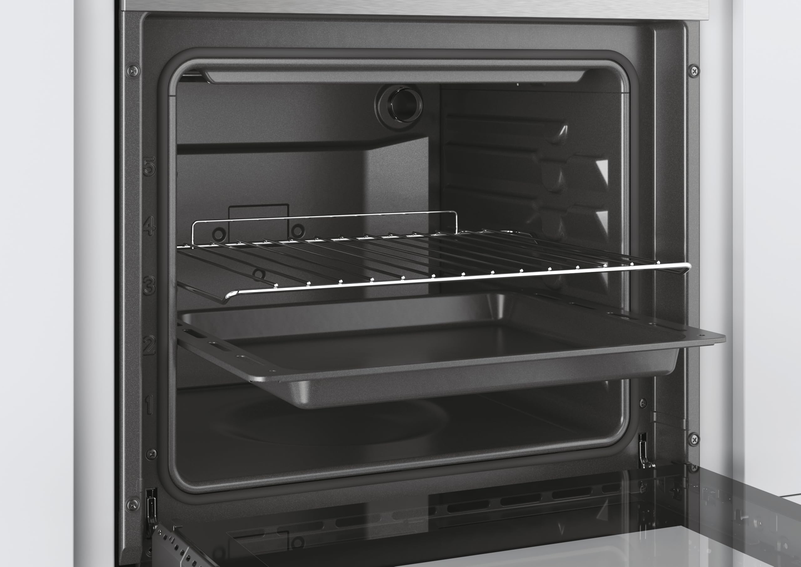 Candy Smart FCS 100 X/E Horno 70L, 4 Funciones, Doble Cristal, Clase A, Inox